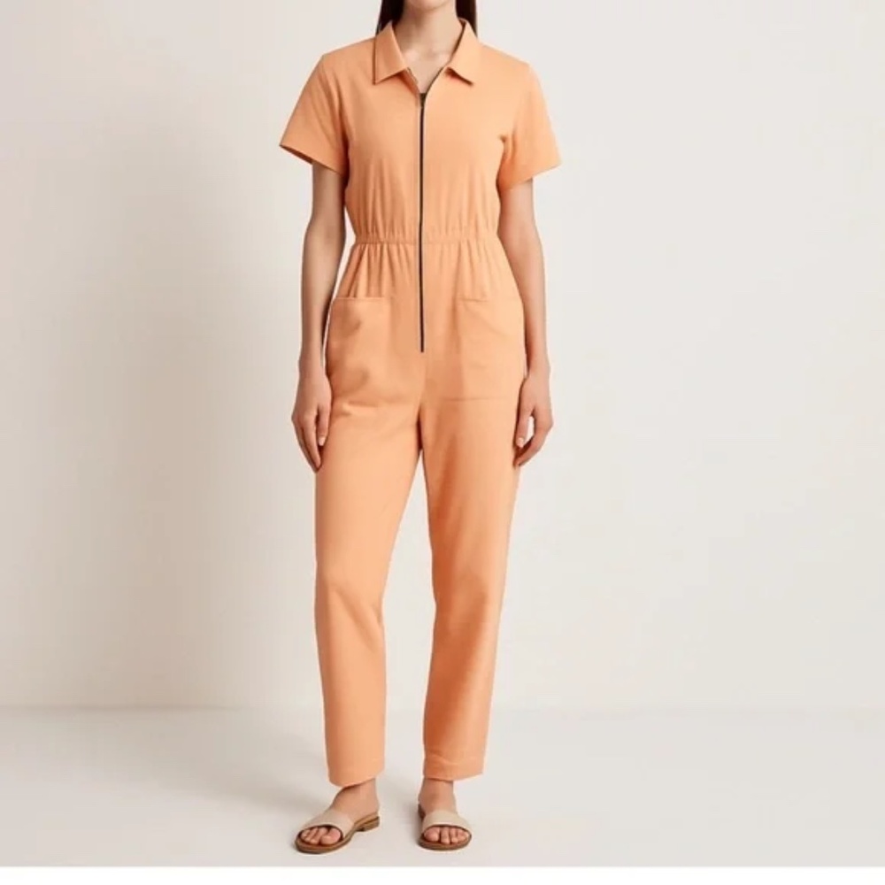 NWT Noble Organic Utility Suit (Adult) in Papaya